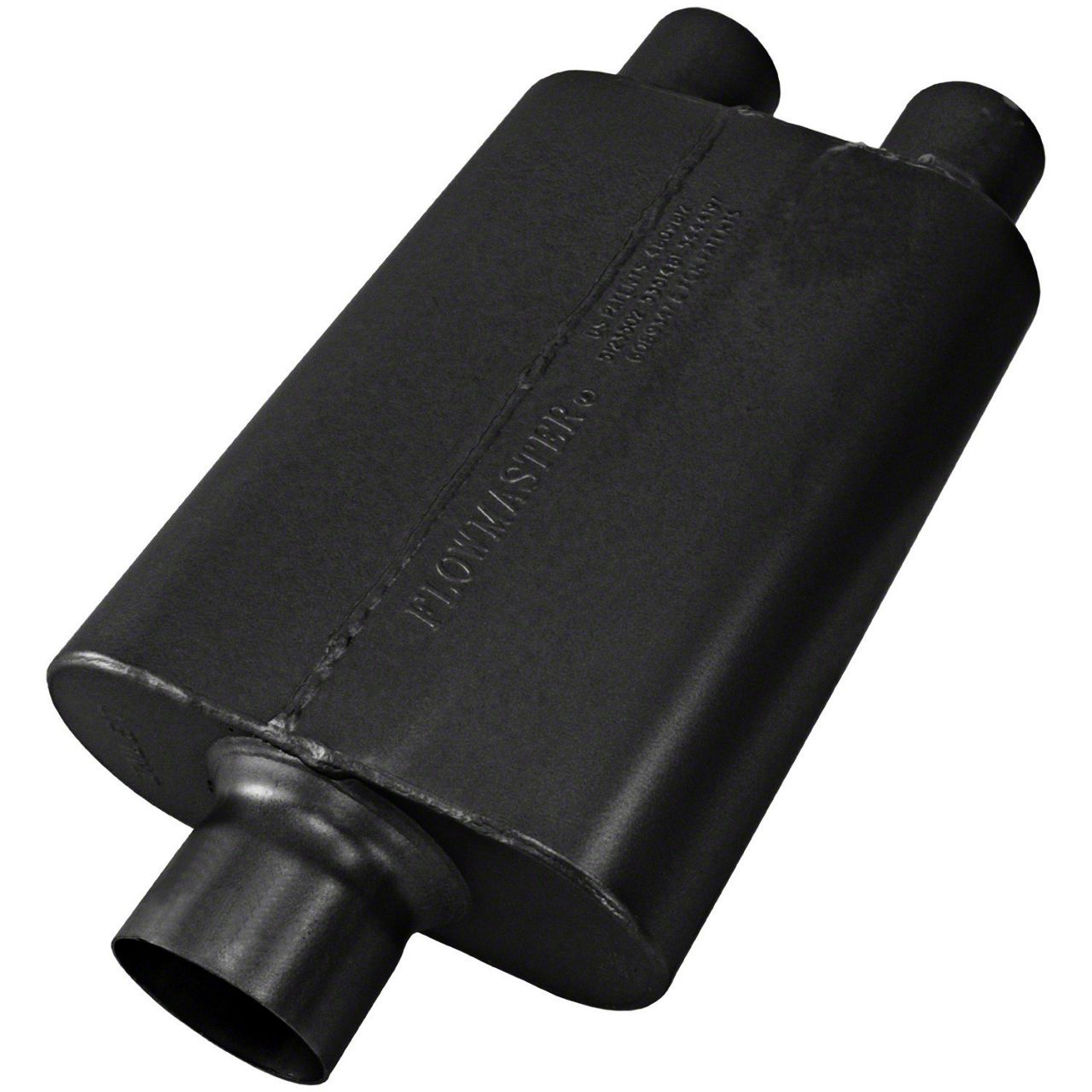 Flowmaster Ecklers 40 Series Delta Flow Center/Dual Out Oval Muffler; 3 ...