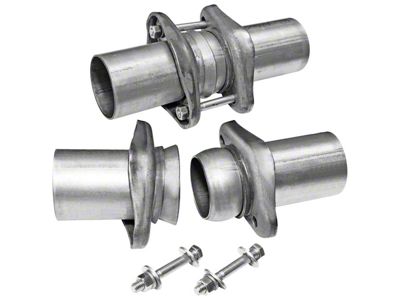 Flowmaster Header Collector Ball Flange Kit; 2.50-Inch Collector/2.50-Inch Outlet (Universal; Some Adaptation May Be Required)
