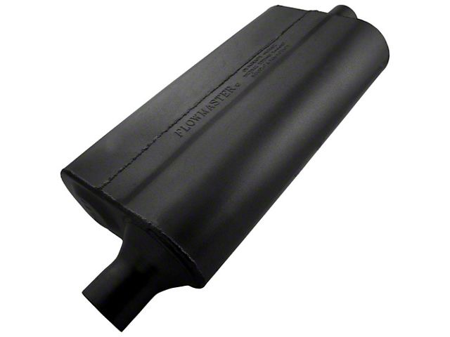 Flowmaster Delta Flow Muffler, 50 Series - 2.00 Offset Inlet / 2.00 Center Outlet - Moderate Sound