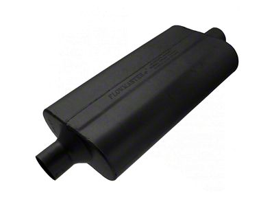 Flowmaster Delta Flow Muffler, 50 Series - 2.25 Center Inlet / 2.25 Center Outlet - Moderate Sound