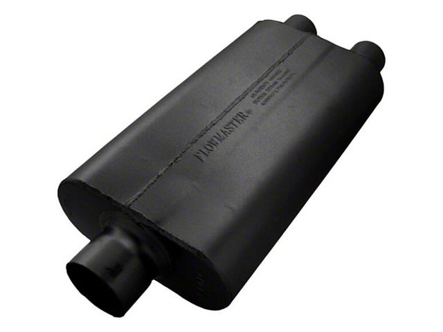 Flowmaster Delta Flow Muffler, 50 Series - 3.00 Center Inlet / 2.25 Dual Outlet - Moderate Sound