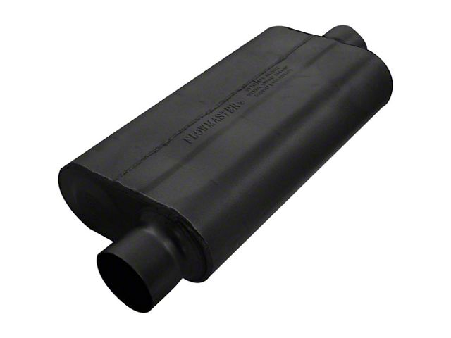 Flowmaster Delta Flow Muffler, 50 Series - 3.00 Offset Inlet -3.00 Center Outlet - Moderate Sound