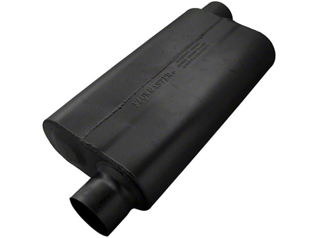 Flowmaster Delta Flow Muffler, 50 Series - 3.00 Offset Inlet / 3.00 Offset Outlet - Moderate Sound