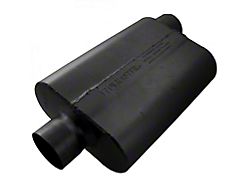Flowmaster 40 Series Delta Flow Center/Offset Oval Muffler; 3-Inch Inlet/3-Inch Outlet (Universal; Some Adaptation May Be Required)