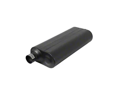 Flowmaster 70 Series Big Block II Offset/Center Oval Muffler; 2.50-Inch Inlet/2.50-Inch Outlet (Universal; Some Adaptation May Be Required)