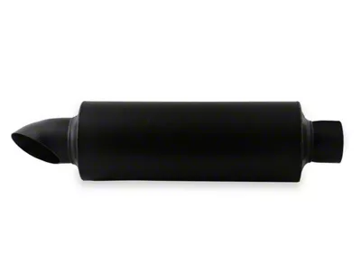 Flowmaster Pro Series 16-Inch Center/Center Round Muffler with Turn Down; 3-Inch Inlet/3.50-Inch Outlet (Universal; Some Adaptation May Be Required)