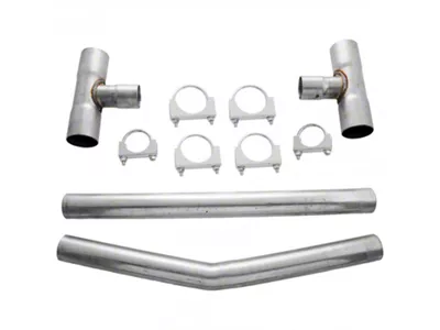 Flowmaster H-Pipe Kit; 2.50-Inch (Universal; Some Adaptation May Be Required)