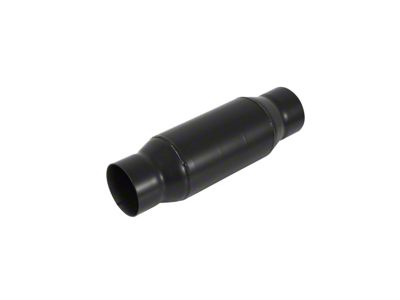 Flowmaster Outlaw Series Center/Center Shorty Race Muffler; 3-Inch Inlet/3-Inch Outlet (Universal; Some Adaptation May Be Required)