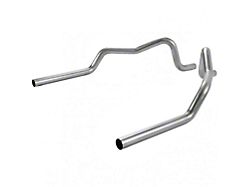 Flowmaster 2.50-Inch Pre-Bent Tailpipes; Stainless Steel (67-81 Firebird)