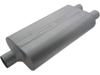 Flowmaster Muffler, 2.25, Center/Offset, 50 Series Performance