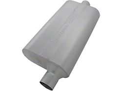 Flowmaster Muffler, 2.25, Offset In & Out, 50 Series Delta Flow 