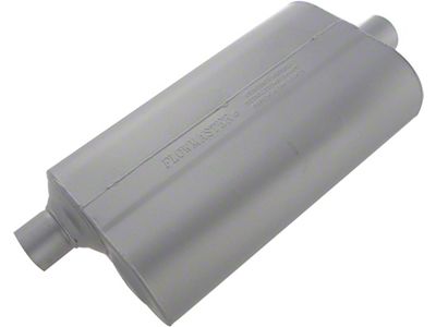 Flowmaster Muffler, 2.50, Center/Center, 50 Series Performance