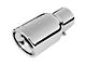 Flowmaster Stainless 3-1/2 x 7-1/2 Long Exhaust Tip For 2-1/4 Pipe with Rolled Edge and Logo