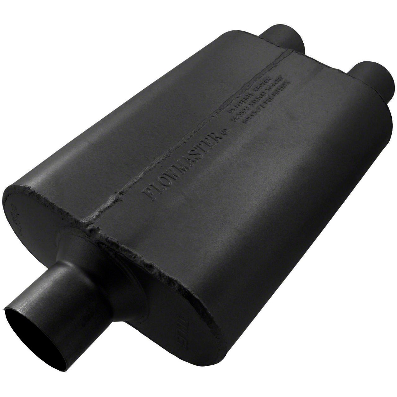 Flowmaster Ecklers 40 Series Delta Flow Center/Dual Out Oval Muffler; 2 ...