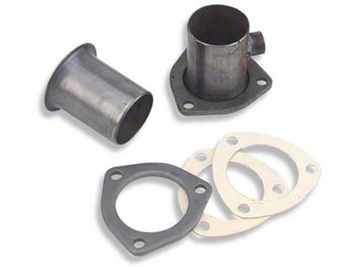 Flowtech 2.50-Inch Reducer with O2 Sensor Fitting (67-91 V8 Camaro)