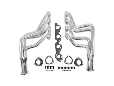 Flowtech 1-3/4-Inch Long Tube Headers; Ceramic (70-72 6.6L Camaro)