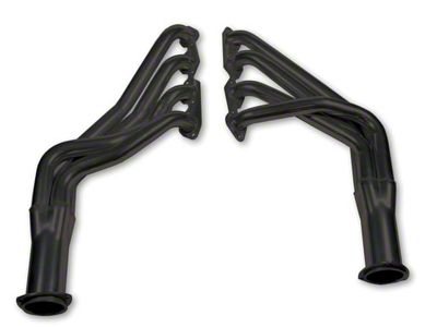 Flowtech 1-7/8-Inch Long Tube Headers; Black Painted (67-69 6.5L Camaro)