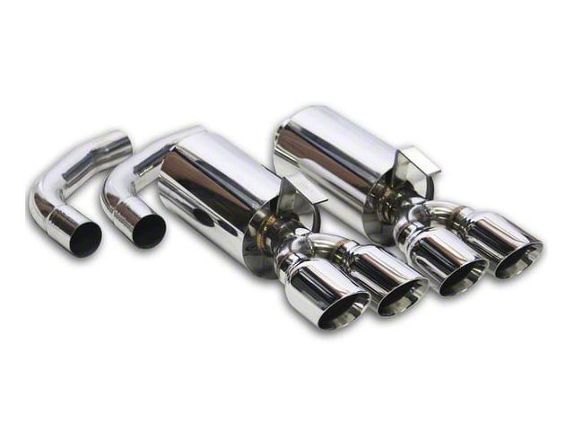 Flowtech Axle-Back Exhaust with Polished Tips (92-96 Corvette C4)