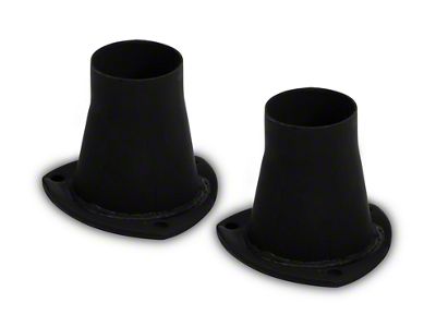 Flowtech Terminator Exhaust Header Reducers; 3 to 2.50-Inch (Universal; Some Adaptation May Be Required)