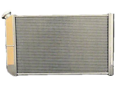 FLUIDYNE High Performance LS Swap 3-Row Aluminum Radiator; Dual Pass (84-90 Corvette C4)