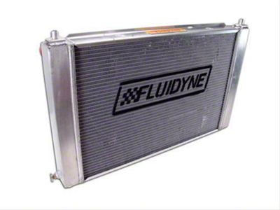 FLUIDYNE High Performance 5-Row Aluminum Downflow Radiator (60-65 302 V8 Comet, Falcon w/ Manual Transmission)