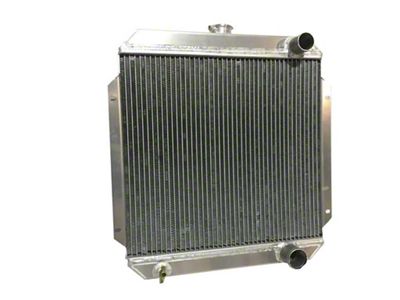 FLUIDYNE High Performance 5-Row Aluminum Downflow Radiator (60-65 302 V8 Comet, Falcon w/ Automatic Transmission)