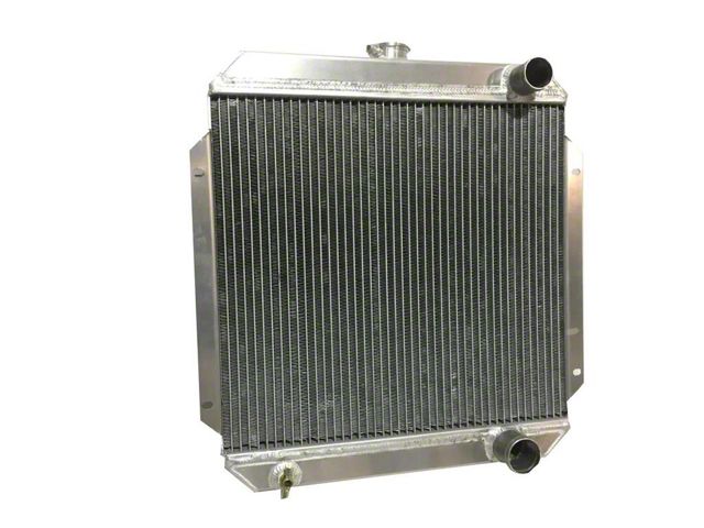 FLUIDYNE High Performance 5-Row Aluminum Downflow Radiator (60-65 302 V8 Comet, Falcon w/ Automatic Transmission)