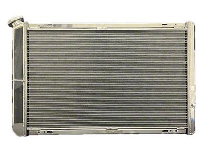 FLUIDYNE High Performance LS Swap 3-Row Aluminum Radiator; Dual Pass (82-92 Firebird)