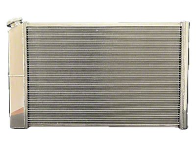 FLUIDYNE High Performance LS Swap 3-Row Aluminum Radiator; Dual Pass (70-81 Firebird)