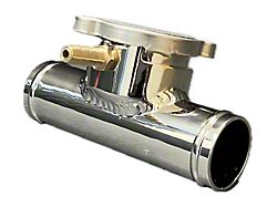 FLUIDYNE High Performance Remote Radiator Filler Neck; Polished; 1.75-Inch (Universal; Some Adaptation May Be Required)
