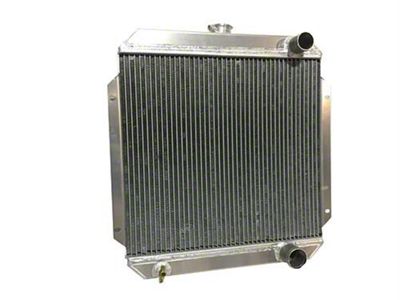 FLUIDYNE High Performance 5-Row Aluminum Downflow Radiator (64-66 260/289 V8 Mustang w/ Manual Transmission)