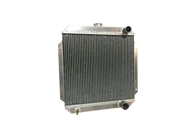 FLUIDYNE High Performance 5-Row Aluminum Downflow Radiator (64-66 260/289 V8 Mustang w/ Manual Transmission)