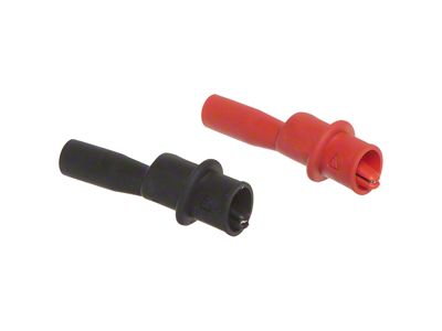 Fluke Threaded Slide-on Alligator Clip Set with Flexible Boots