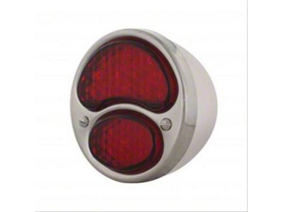 6-Volt LED Tail Light; Red Lens; Passenger Side (28-31 Model A)