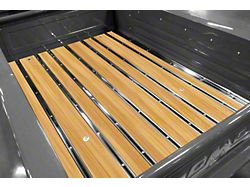 BedWood-X Floor Kit; Pre-Drilled; Hickory Wood; HydroShine Finish; Mild Steel Hidden Fastener Bed Strips (28-31 Model AA)