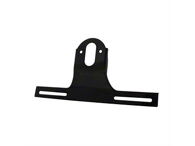 License Plate Bracket; Black (28-31 Model A)