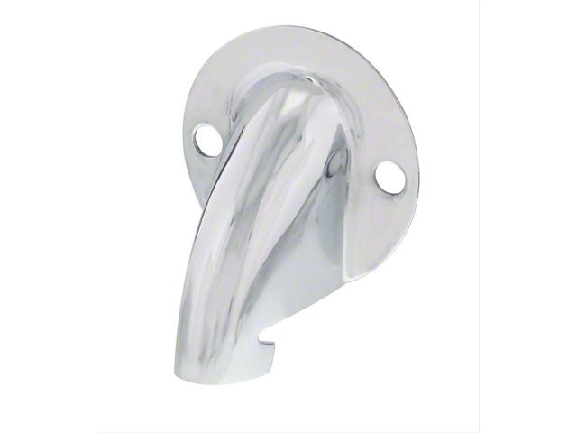 Tail Light Wire Shield; Chrome (28-31 Model AA)