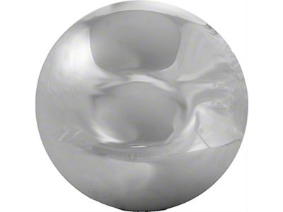 Plain Hubcap; Stainless Steel (1940 Ford Car, Ford Truck)