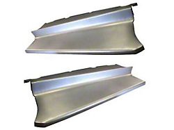 Smooth Running Boards with Adapters (42-47 Ford Truck 1/2-Ton)