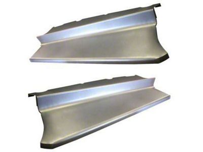 Smooth Running Boards with Adapters (42-47 Ford Truck 1/2-Ton)