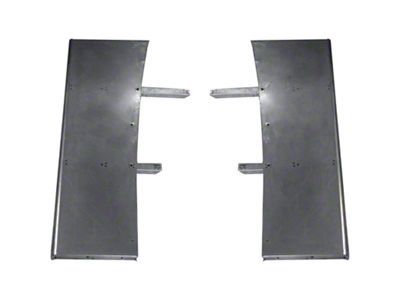 Smooth Running Boards with Brackets (33-34 Ford Truck)