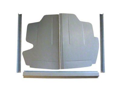 Trunk Floor Pan Kit (41-48 Ford Car Deluxe, Super Deluxe)