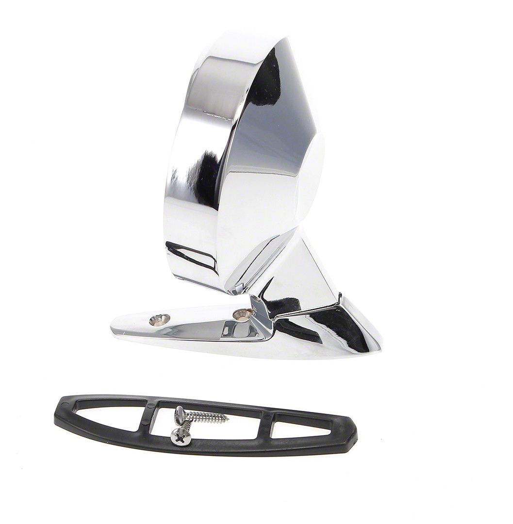 Ecklers Outside Side Mirror; Passenger Side; Chrome (65-66 Galaxie)