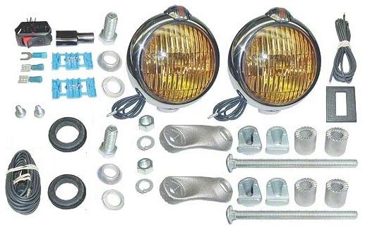 Ecklers Fog Lamps/ 12v Fomoco Amber