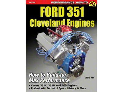 Ford 351 Cleveland Book,Build Max Performance