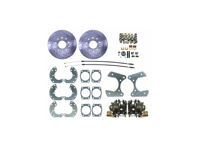 Ford 9-Inch Rear-End High Performance Disc Brake Kit (59-74 Galaxie, Galaxie 500)