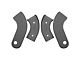 Ford Bucket Seat Hinge Covers, Inners & Outers, Black, Set,Falcon, Galaxie, Thunderbird, Comet, 1961-1965
