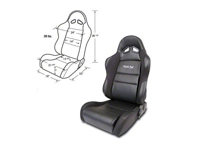 Ford Bucket Seat, Sportsman Series, Left