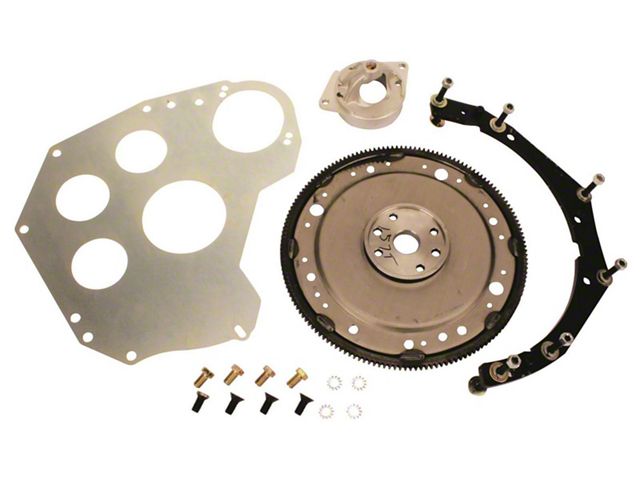 Ford C4 And AOD To 1949-1953 Flathead 164 Tooth Flexplate Adapter Kit For Pickups