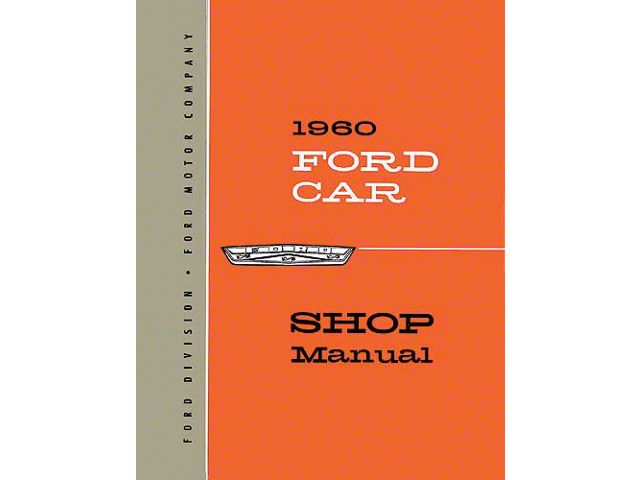 1960 Ford Passenger Car Shop Manual